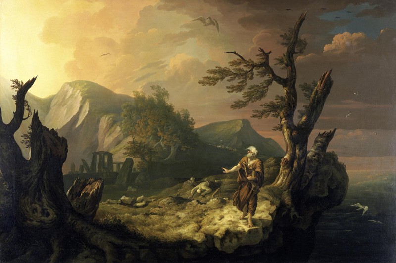 Thomas Jones. The Bard (1774)
