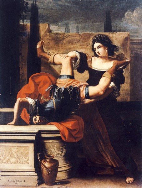 Elisabetta Sirani, Timoclea Killing Her Rapist (1659)