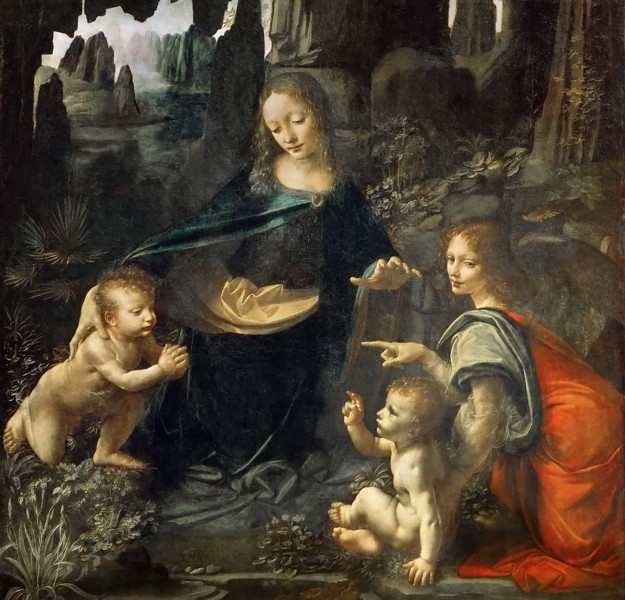 Leopardo da Vinci. La Vergine delle rocce (1483-1486)