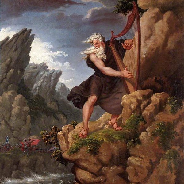 Philip James de Loutherbourg.  The Bard (1784)