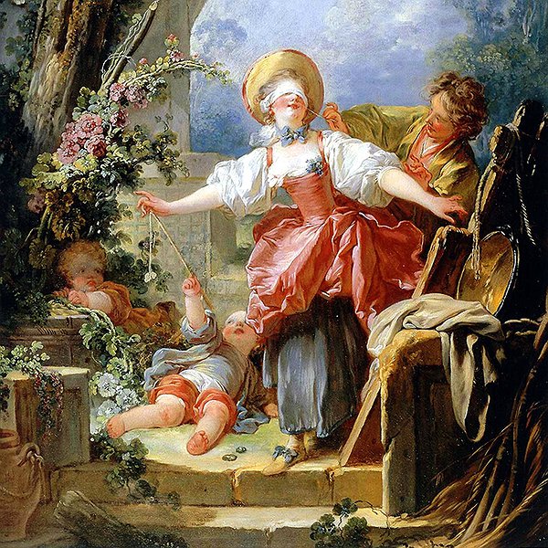 Жан Оноре Фрагонар. Игра в жмурки. 1750-52.