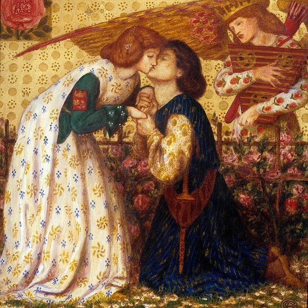Dante Gabriel Rossetti. Roman de la Rose (1864)