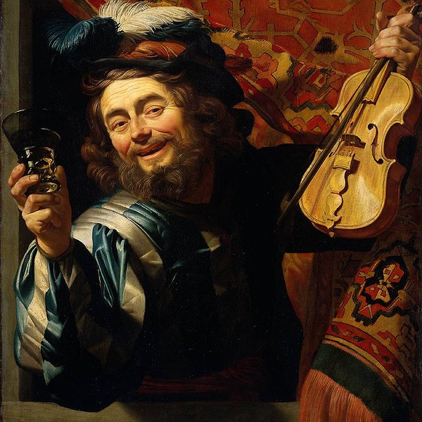 Merry Fiddler, Gerard van Honthorst, 1623
