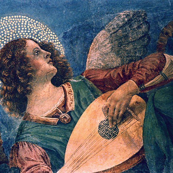 Мелоццо да Форли – Музыцирующий ангел, 1479-80