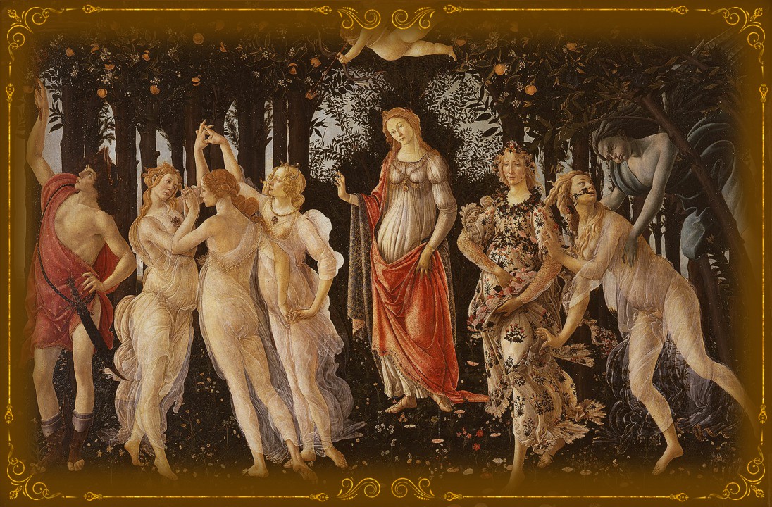 Sandro Botticelli (1445-1510). Весна, 1482