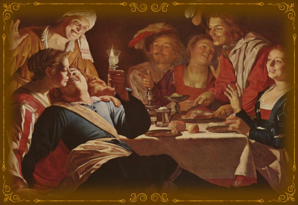 Gerrit van Honthorst (1592-1656). Блудный сын, 1622