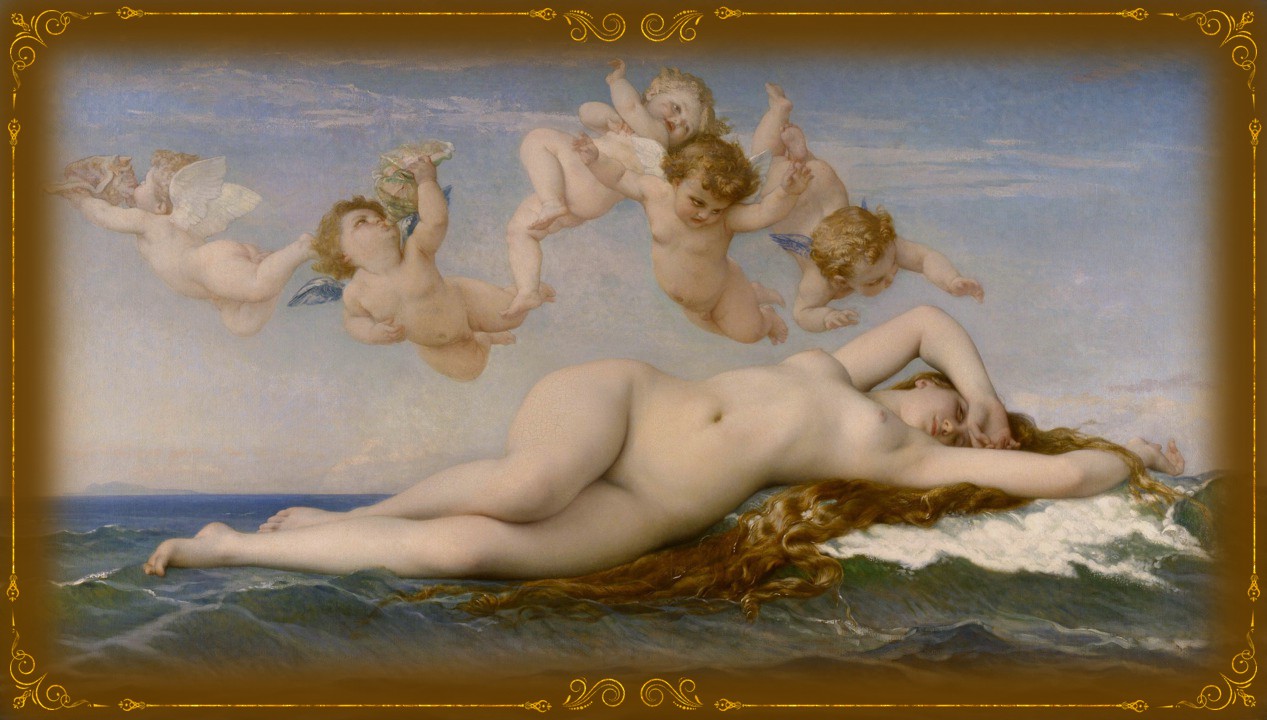 Alexandre Cabanel (1823-1889). The Birth of Venus, 1863
