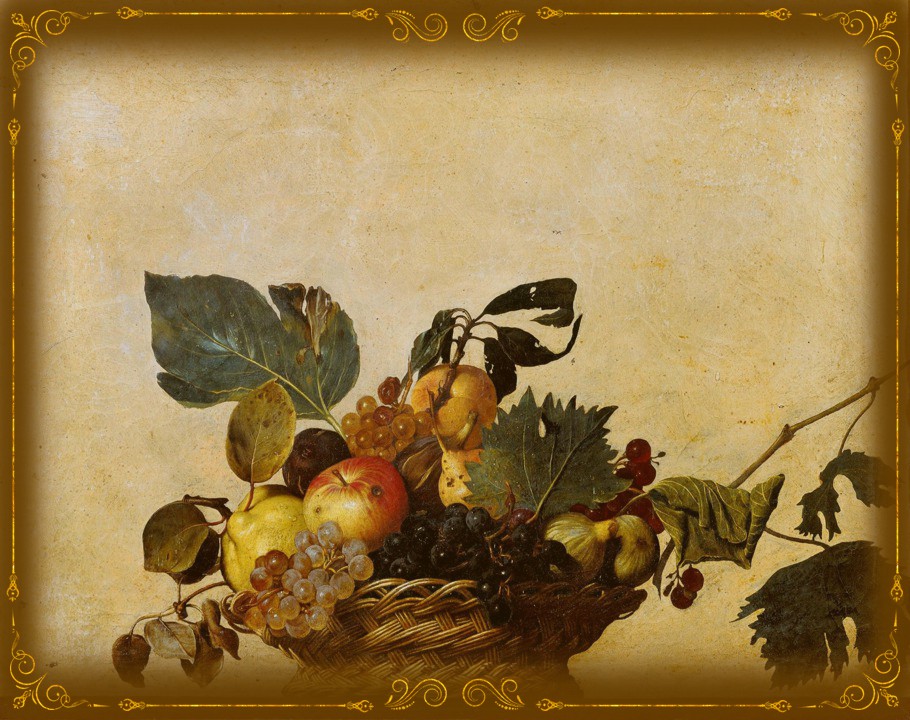 Michelangelo Merisi da Caravaggio (1571-1610). Canestra di frutta, 1597-1600