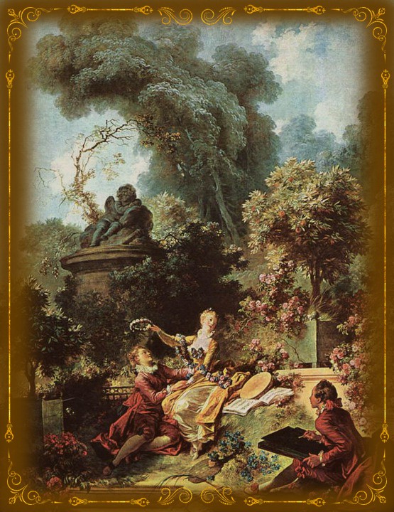 Jean-Honoré Fragonard (1732-1806). The Lover Crowned, 1771