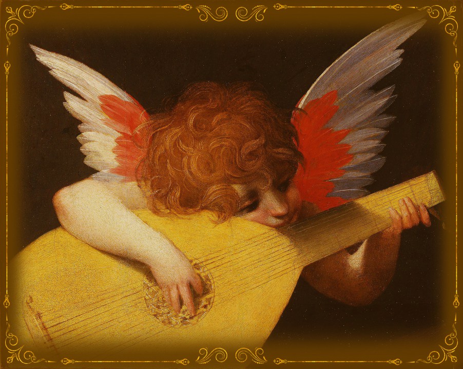 Rosso Fiorentino (1495-1540). Musical Angel, 1522