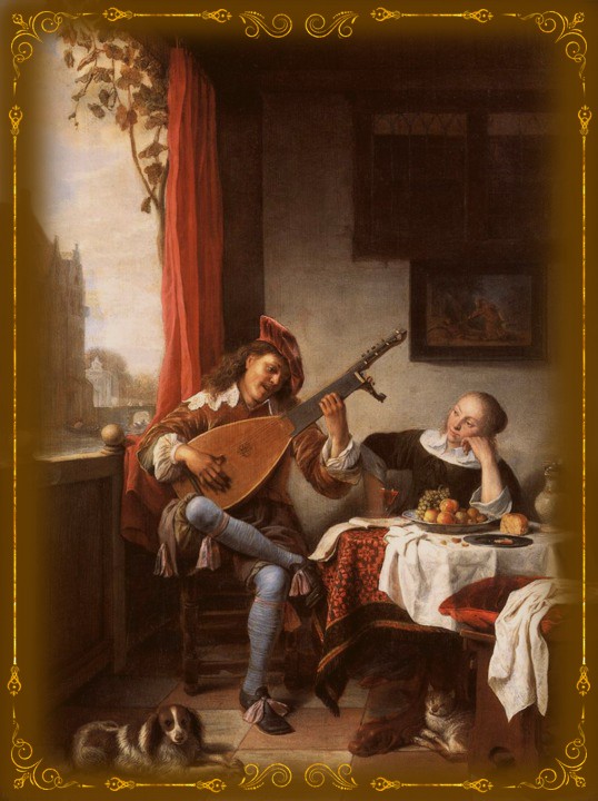 Hendrik Martenszoon Sorgh (около 1610-1670). The Lute Player, 1661