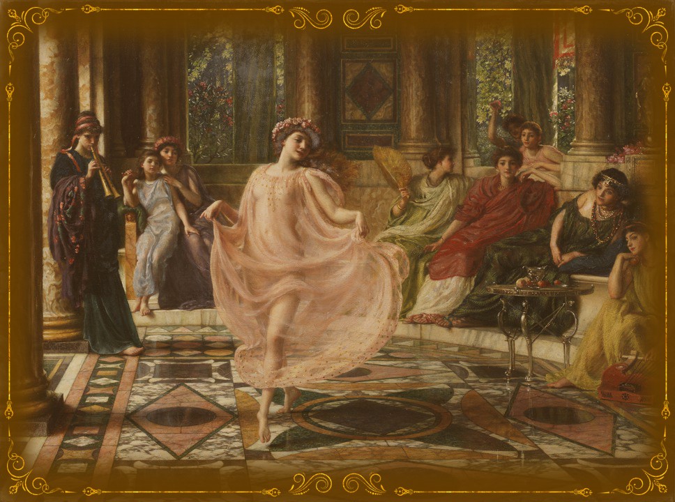 Edward John Poynter (1836-1919). The Ionian Dance, 1895