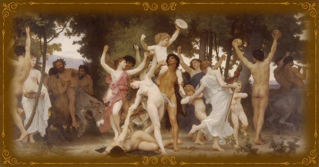 William-Adolphe Bouguereau (1825-1905). The Dance, 1856