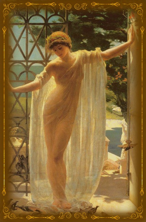 John Reinhard Weguelin (1849-1927). Lesbia, 1878 John Reinhard Weguelin (1849-1927). Lesbia, 1878