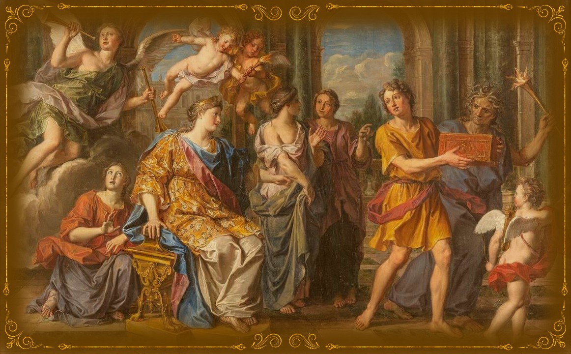 Noël Coypel (1628-1707). Déjanire envoyant à Hercule la chemise empoisonnée, 1699