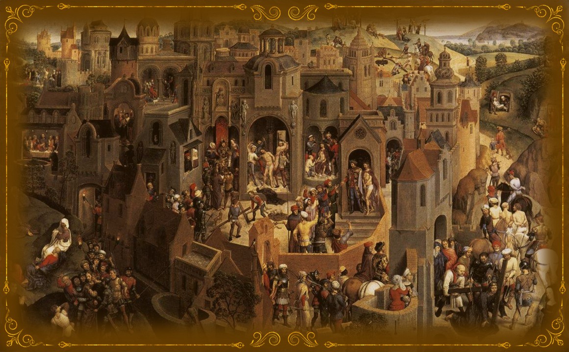 Jan van Mimmelynghe (1433-1494). Сцена из Страстей Христовых, 1470–1471